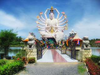 Image showing Temple in Koh-Samui, Thailand, August 2007