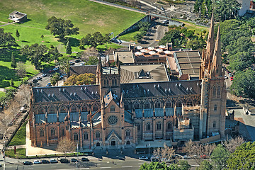 Image showing St Mary Cathedral, Sydney