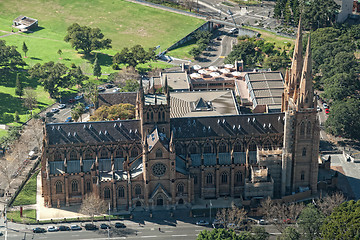 Image showing St Mary Cathedral, Sydney