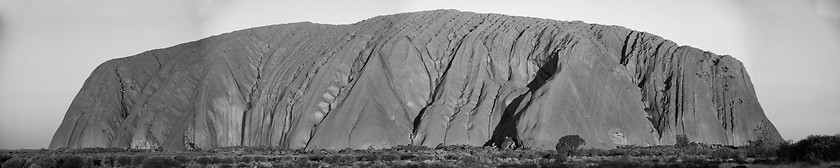 Image showing Lights and Shapes of the Australian Outback