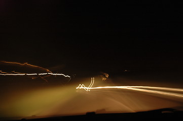 Image showing headlights