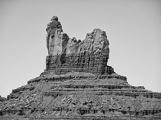 Image showing Summer in the Monument Valley