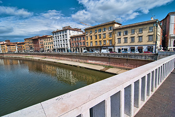 Image showing Lungarni, Pisa