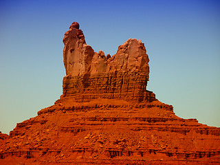 Image showing Summer in the Monument Valley