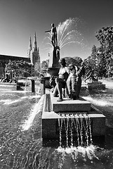 Image showing Archibald Fountain, Sydney