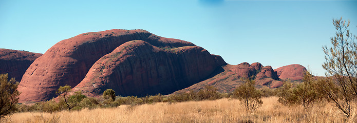 Image showing Colors and Shapes of the Australian Outback