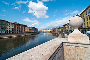 Image showing Lungarni, Pisa