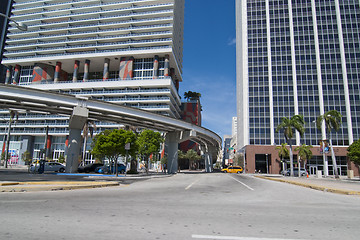 Image showing Streets of Miami, Florida