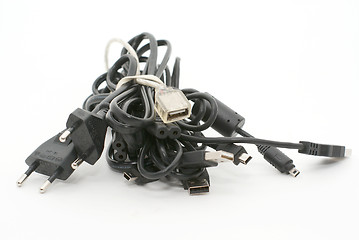 Image showing heap of cables