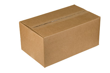 Image showing closed cardboard box