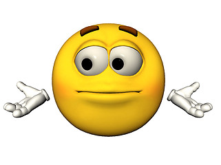 Image showing Helpless emoticon