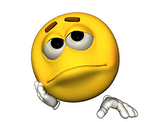 Image showing Sad emoticon