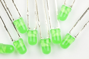 Image showing Green LEDs