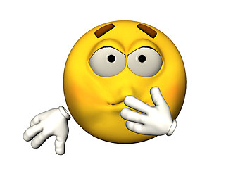 Image showing Sick emoticon