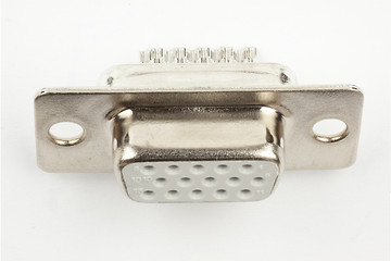 Image showing female 15 pin VGA jack