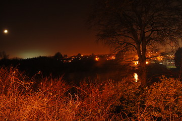 Image showing river by moonlight