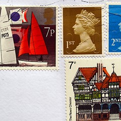 Image showing UK stamps