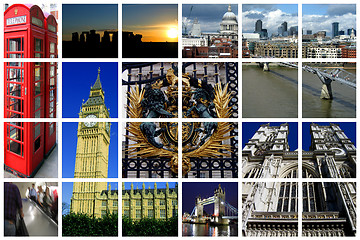 Image showing Fabulous London Collage