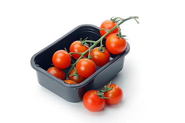 Image showing The fresh red tomato 