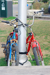 Image showing Two bikes