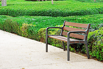 Image showing The bench