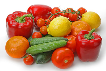 Image showing Fruits and Vegetables