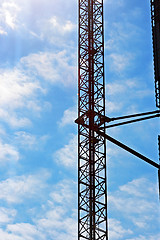 Image showing Building crane 