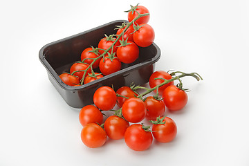 Image showing The fresh red tomato 