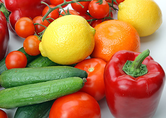 Image showing Fruits and Vegetables