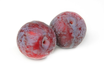 Image showing The tasty plums