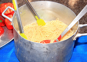Image showing Tasty spaghetti 