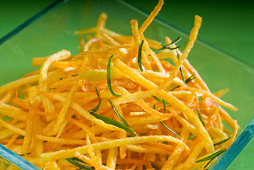 Image showing rosmary french fries