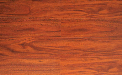 Image showing wood flooring sample