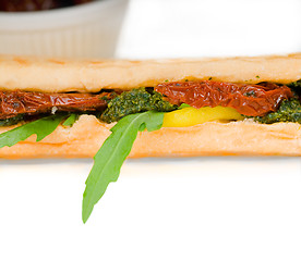 Image showing panini sandwich