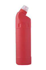 Image showing red bottle, cleaning product