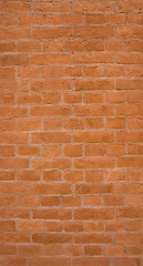 Image showing Red brick wall texture