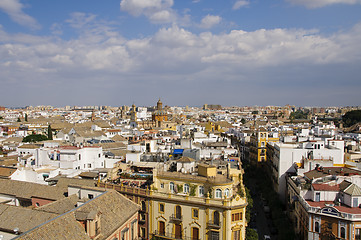 Image showing Seville cityscape