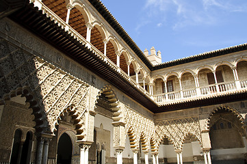 Image showing Royal Alcazar in Seville, Spain