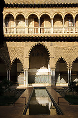 Image showing Royal Alcazar in Seville, Spain