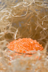 Image showing Orange Sea Salt Bath