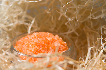 Image showing Orange Sea Salt Bath