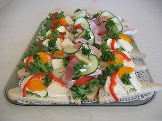 Image showing Sandwiches