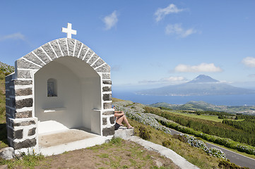 Image showing Shrine in Faial, Azores