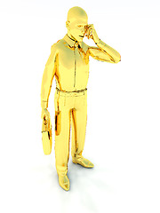 Image showing Golden man