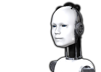 Image showing Robotic Female