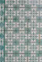 Image showing Portuguese glazed tiles 188