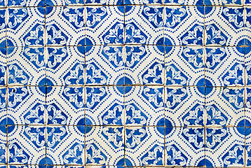 Image showing Portuguese glazed tiles 192