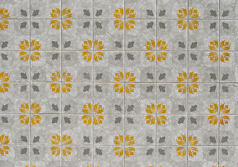 Image showing Portuguese glazed tiles 193