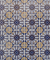 Image showing Portuguese glazed tiles 194