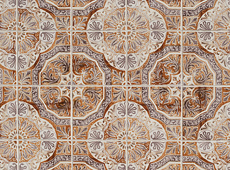 Image showing Portuguese glazed tiles 197